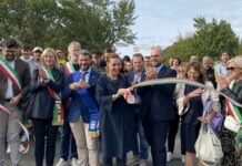 Donazzan visita cantiere per ampliamento IIS Parolini di Bassano