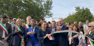 Donazzan visita cantiere per ampliamento IIS Parolini di Bassano