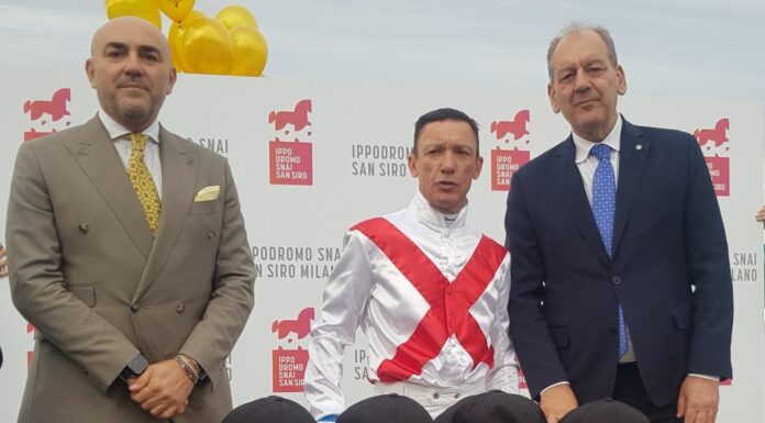 All’Ippodromo Snai San Siro celebrata la carriera di Frankie Dettori