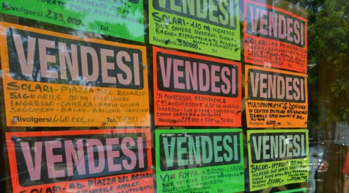 Immobiliare, nel I semestre 2023 compravendite a -8,7% e mutui a -29,5%