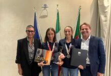 Liguria, Ferro e Scajola premiano le campionesse mondiali di vela U15