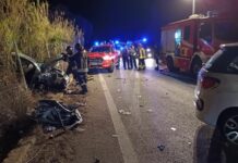 Donna muore in un incidente stradale nel Ragusano, 3 feriti tra cui una bimba