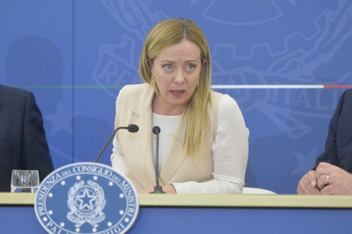 Roma - Palazzo Chigi conferenza stampa al termine del Consiglio dei Ministri sulla legge di bilancio