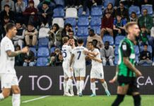 La Lazio continua a risalire, 2-0 al Sassuolo