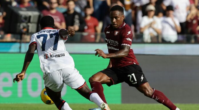 Pirotecnico 2-2 tra Salernitana e Cagliari