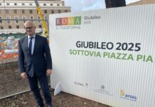 Roma, Gualtieri inaugura passerella pedonale in Piazza Pia