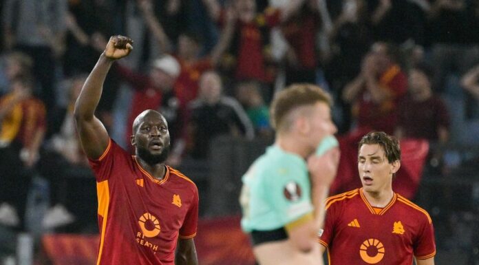 Roma-Slavia Praga 2-0, decidono Bove e Lukaku