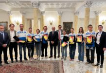 Schifani riceve a Palazzo d’Orlèans la nazionale italiana di Wakeboard