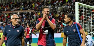 Rimonta Cagliari, 4-3 al Frosinone con super Pavoletti