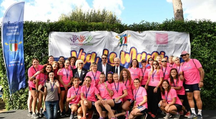 “Via le Mani”, il canottaggio contro la violenza di genere