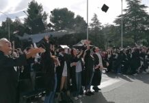 All’Università di Palermo lancio del tocco per i neolaureati magistrali