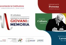 Il 31 ottobre a Roma la Giornata nazionale “Giovani e Memoria”