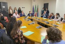 Liguria,studenti universitari a lezione tecnica legislativa in Consiglio