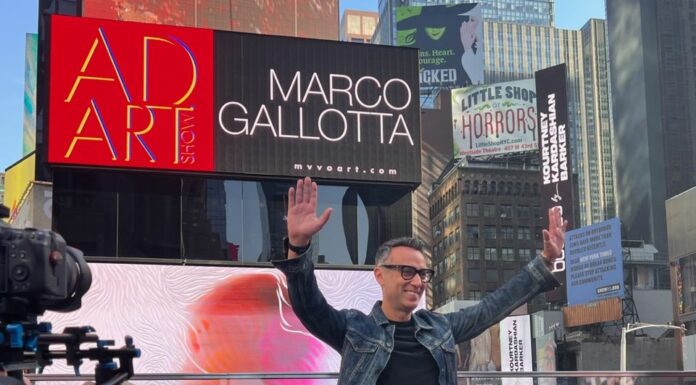 Arte, Marco Gallotta vince a New York il MvVoart Award