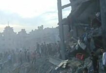 Medio Oriente, violenti scontri a sud del quartiere di Zaytoun a Gaza