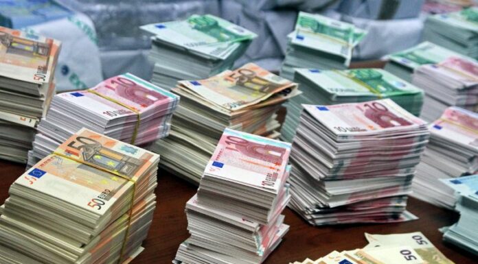 A ottobre fabbisogno statale di 4,5 miliardi