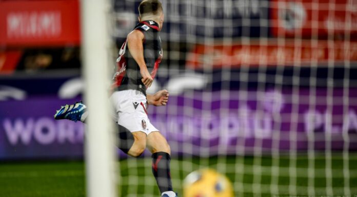 Bologna sempre più in alto, Lazio battuta per 1-0