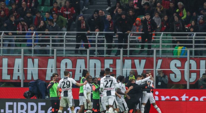 Milan-Udinese 0-1, decide un rigore di Pereyra