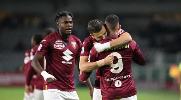 Il Torino supera 2-1 il Sassuolo nel posticipo