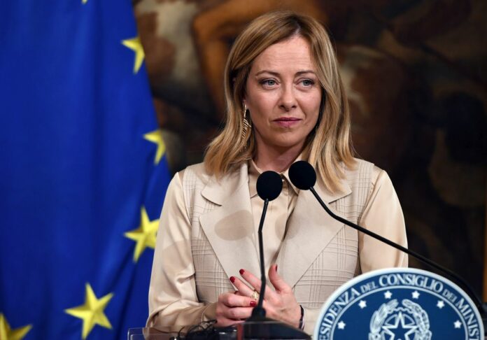 Roma - La Presidente del Consiglio Giorgia Meloni riceve il Ministro della Repubblica di Albania Edi Rama