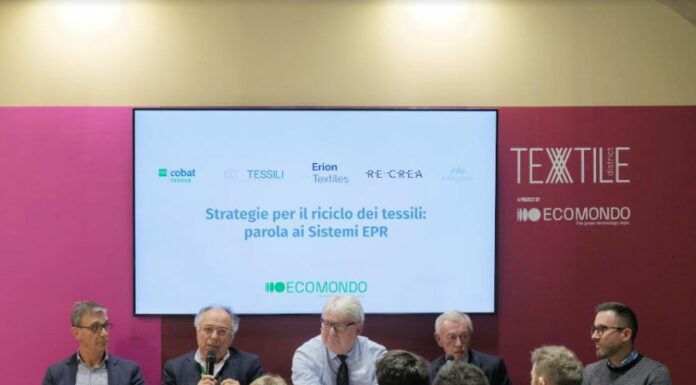 Tessile, i maggiori consorzi italiani per l’EPR sono pronti a partire