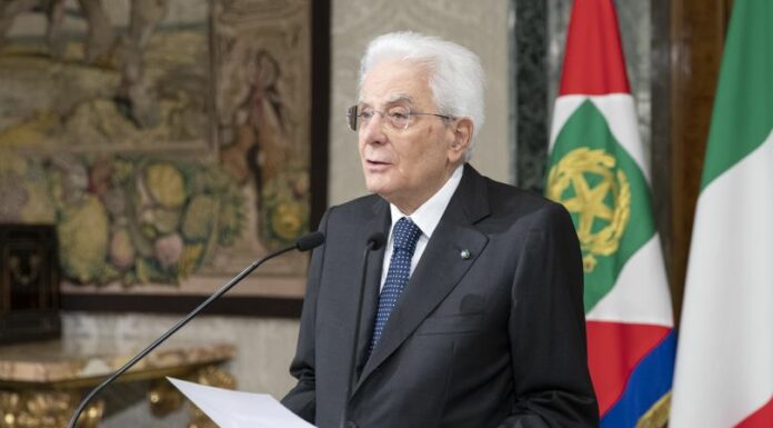 Medio Oriente, Mattarella “Unica soluzione di pace due popoli due stati”