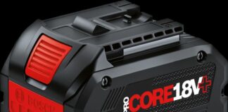 Da Bosch prima batteria 18V con design tabless per massima efficienza