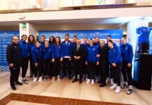 Le azzurre del basket ospiti al “Giro d’Onore”