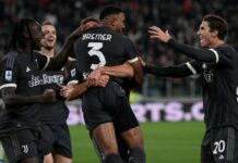 Juventus-Cagliari 2-1, bianconeri di nuovo in testa