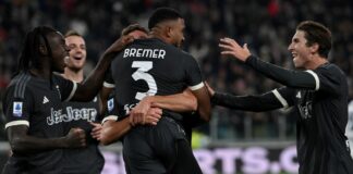 Juventus-Cagliari 2-1, bianconeri di nuovo in testa