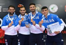 Bronzo per gli azzurri della sciabola ad Algeri