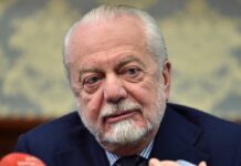 De Laurentiis “Napoli ha giocato appannato e in modo improprio”
