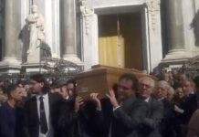 A Catania l’ultimo saluto in Cattedrale all’ex senatore Nino Strano