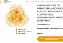 Premio Innovazione, Tamajo “Volto della Sicilia che vuole crescere”