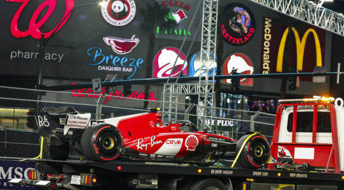 Tombini e sanzioni, nel caos di Las Vegas Ferrari protagoniste