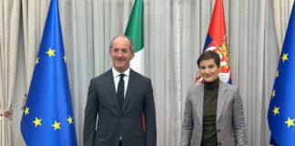 A Belgrado il Presidente Zaia incontra il Primo Ministro Ana Brnabic