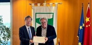 Regione incontra provincia cinese di Guangdong per promuovere scambi