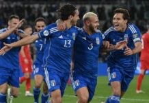 L’Italia batte la Macedonia 5-2, in Ucraina basta un pari