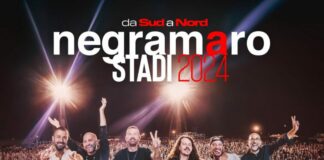 Il 3 luglio tappa a Messina per il tour negli stadi dei Negramaro
