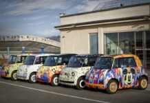 Fiat dedica 5 versioni “uniche” della Topolino a Mickey Mouse