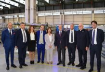 Schifani e Rixi in visita alla Omer di Carini