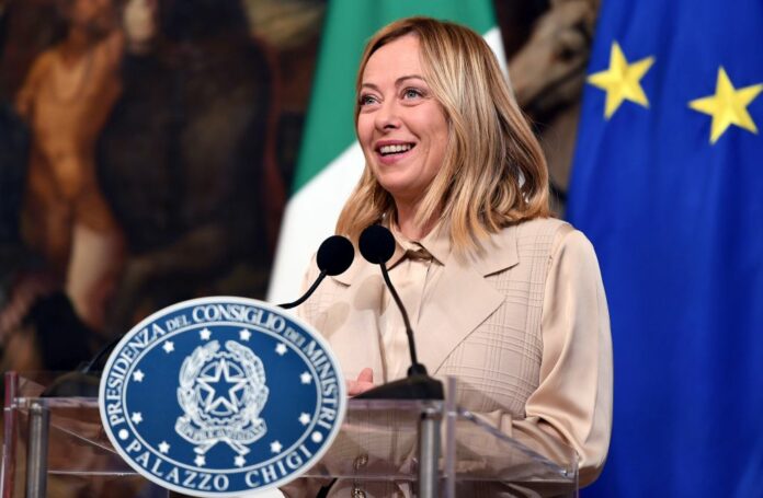 Roma - La Presidente del Consiglio Giorgia Meloni riceve il Ministro della Repubblica di Albania Edi Rama
