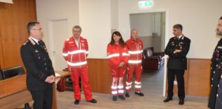 Frosinone, consegna attestati a Carabinieri addetti al “primo soccorso”