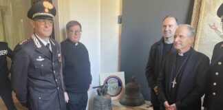 Restituite all’Arcidiocesi di Reggio Calabria-Bova tre campane bronzee