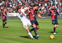 Maric risponde a Dossena, Cagliari-Monza in parità