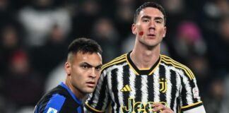 Vlahovic e Lautaro, finisce 1-1 il derby d’Italia