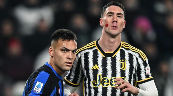 Vlahovic e Lautaro, finisce 1-1 il derby d’Italia