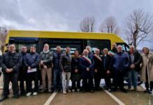 Regione Liguria dona scuolabus al comune di Torriglia