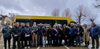 Regione Liguria dona scuolabus al comune di Torriglia