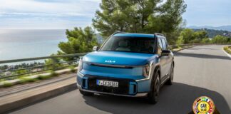 Kia EV9 nella short list per il premio Car of the Year 2024